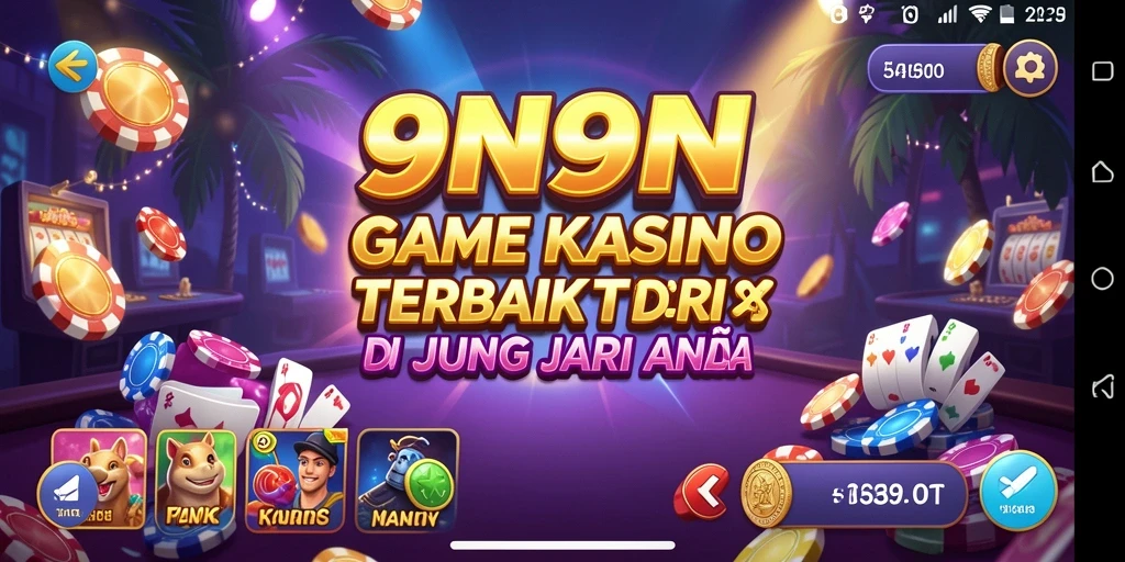 Gameplay mendebarkan dari 9N9N, pengalaman Kasino nyata.