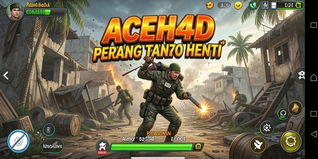 Screenshot ACEH4D menampilkan aksi tempur yang mendebarkan dan grafis yang menakjubkan.