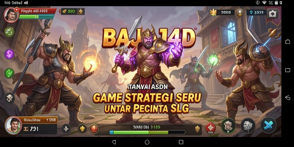 Tampilan gameplay menarik di BAJAJ4D dengan strategi SLG yang mendebarkan.