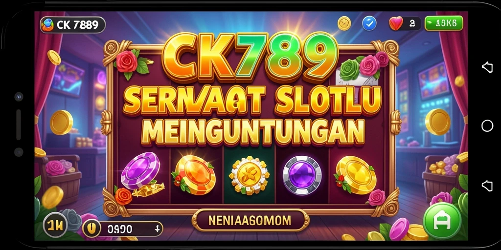 Screenshot CK789 menampilkan gameplay seru dari slot yang penuh warna.