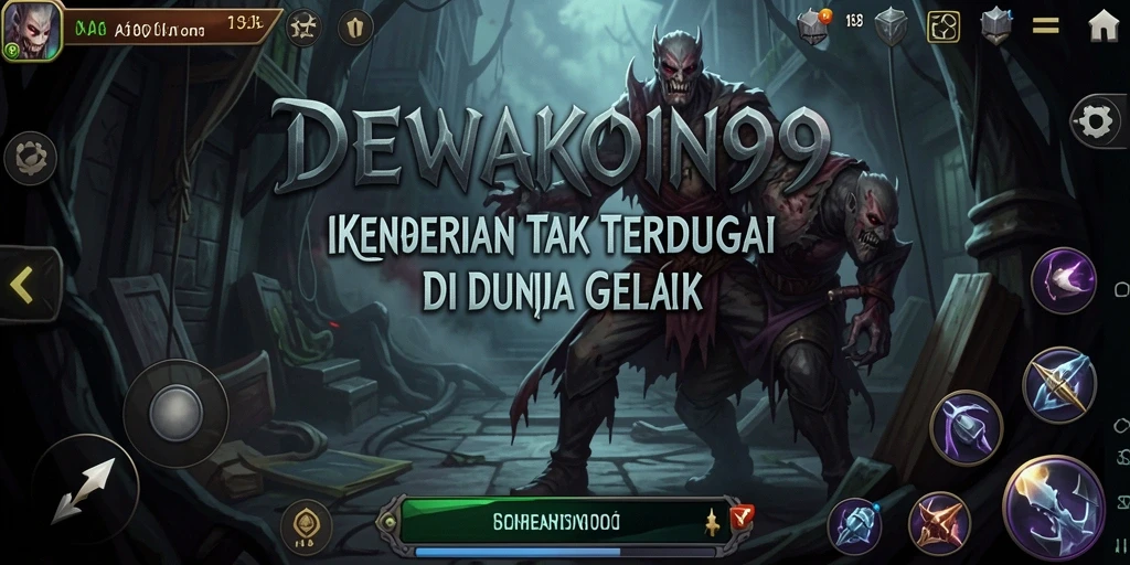 Gameplay DEWAKOIN99 menampilkan momen-momen horor yang mendebarkan.