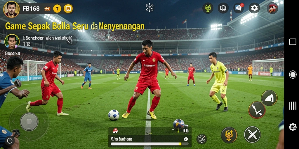 Gameplay seru dan realistis dalam FB168 yang menarik perhatian penggemar sepak bola.
