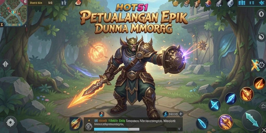 Tampilan gameplay HOT51 yang seru dan menegangkan dalam pertempuran.