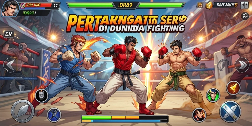 Gameplay seru IDR89 dengan pertarungan mendebarkan di setiap arena.