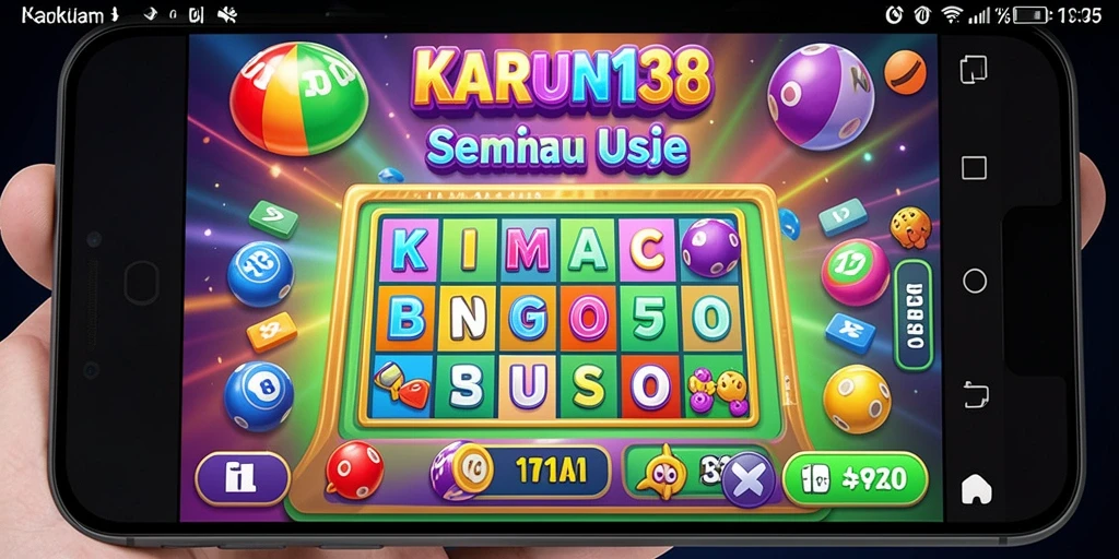 Tampilan menarik dari gameplay Bingo di KARUN138, penuh keseruan!