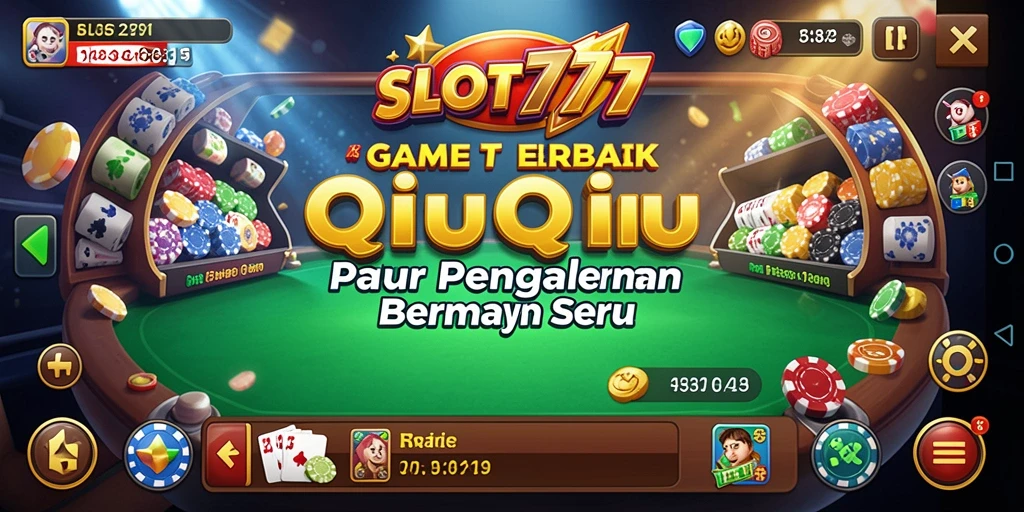 Tampilan menarik gameplay QiuQiu di SLOT777.