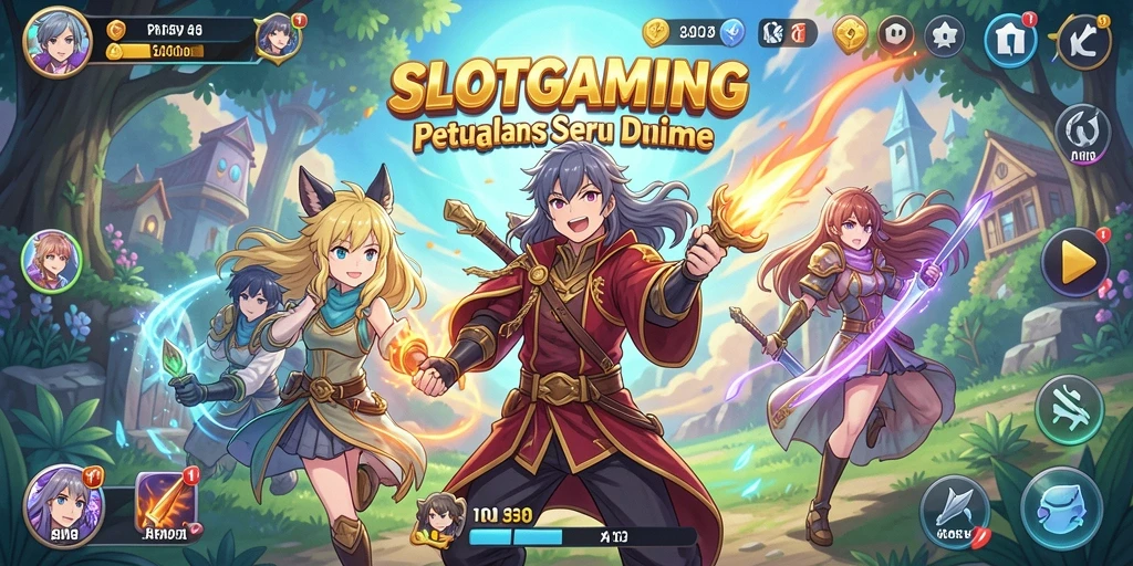 Menampilkan gameplay seru dengan karakter anime ikonik.